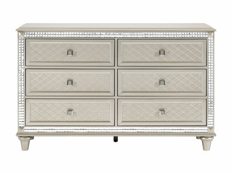 Juliette Silver Dresser - Ornate Home