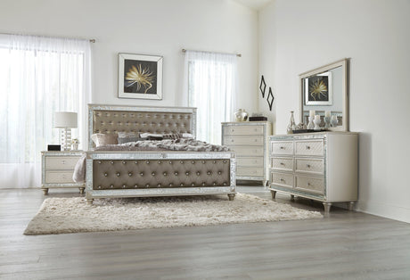 Juliette Silver Dresser - Ornate Home