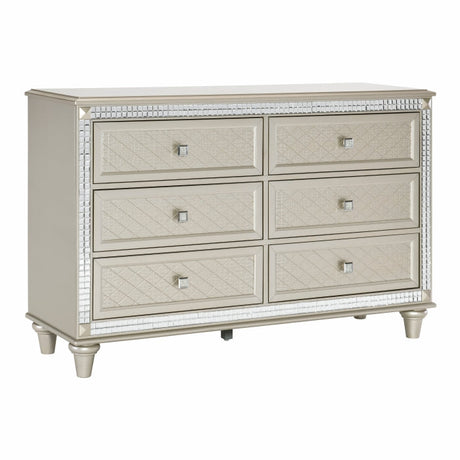 Juliette Silver Dresser - Ornate Home