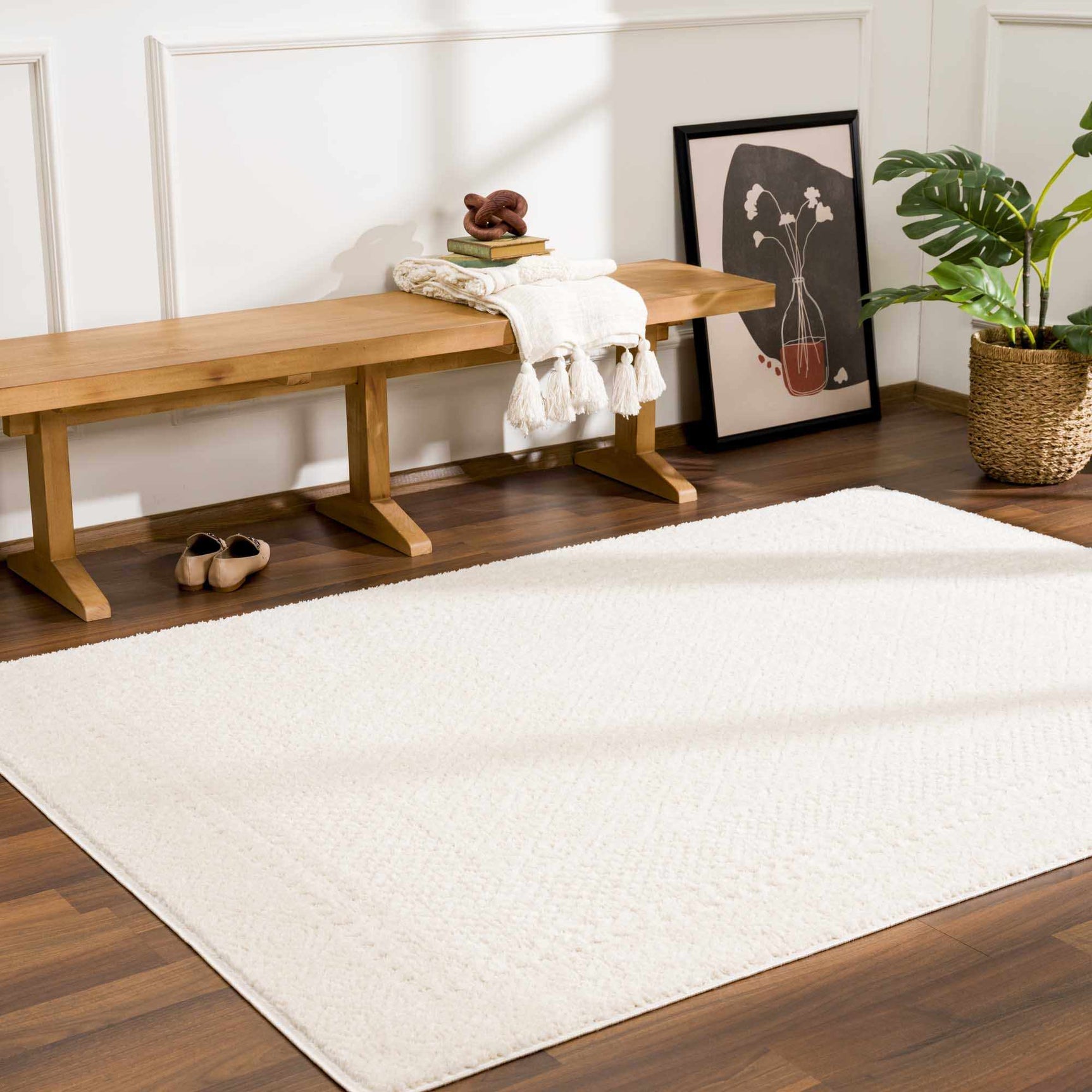 Julio Ivory Area Rug - Ornate Home