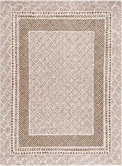 Julio Scandi Boho Area Rug - Brown - Ornate Home