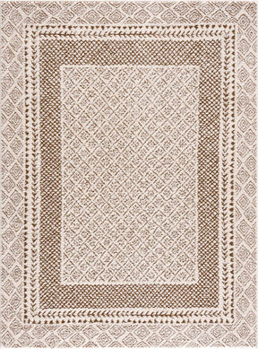 Julio Scandi Boho Area Rug - Brown - Ornate Home