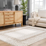 Julio Scandi Boho Area Rug - Brown - Ornate Home