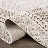 Julio Scandi Boho Area Rug - Brown - Ornate Home