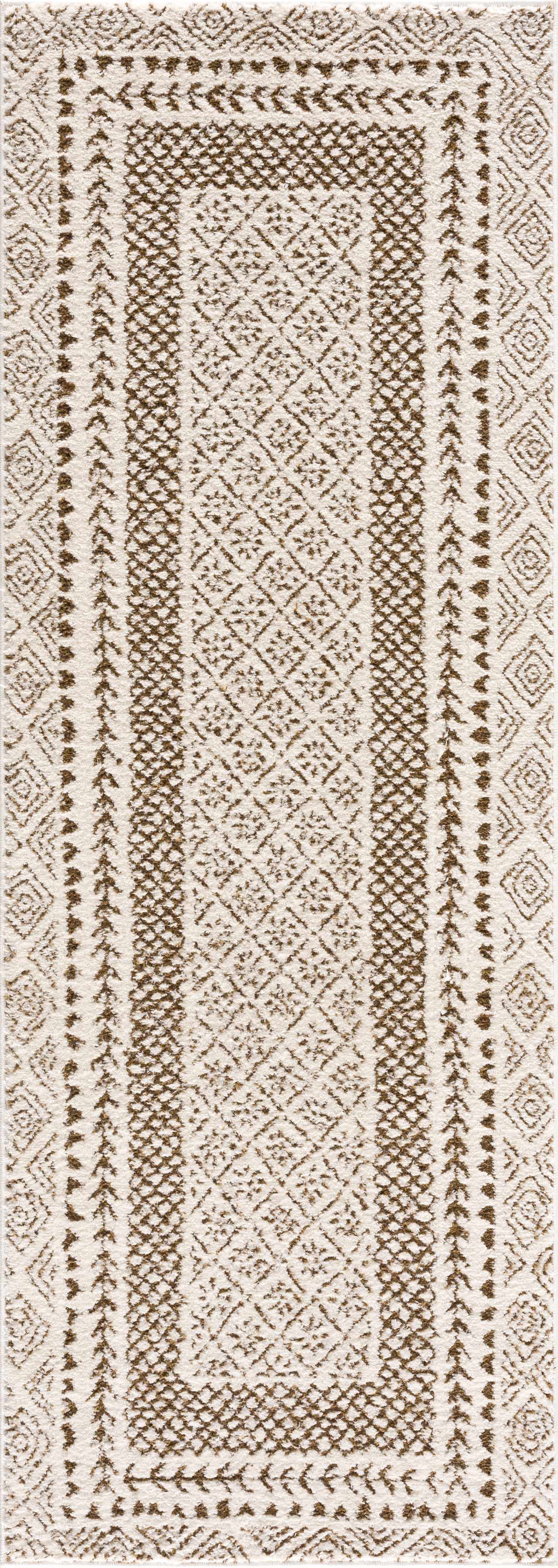 Julio Scandi Boho Area Rug - Brown - Ornate Home