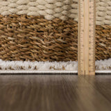 Julio Scandi Boho Area Rug - Brown - Ornate Home