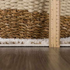 Julio Scandi Boho Area Rug - Brown - Ornate Home