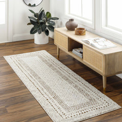 Julio Scandi Boho Area Rug - Brown - Ornate Home