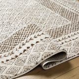 Julio Scandi Boho Area Rug - Brown - Ornate Home