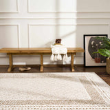 Julio Scandi Boho Area Rug - Brown - Ornate Home