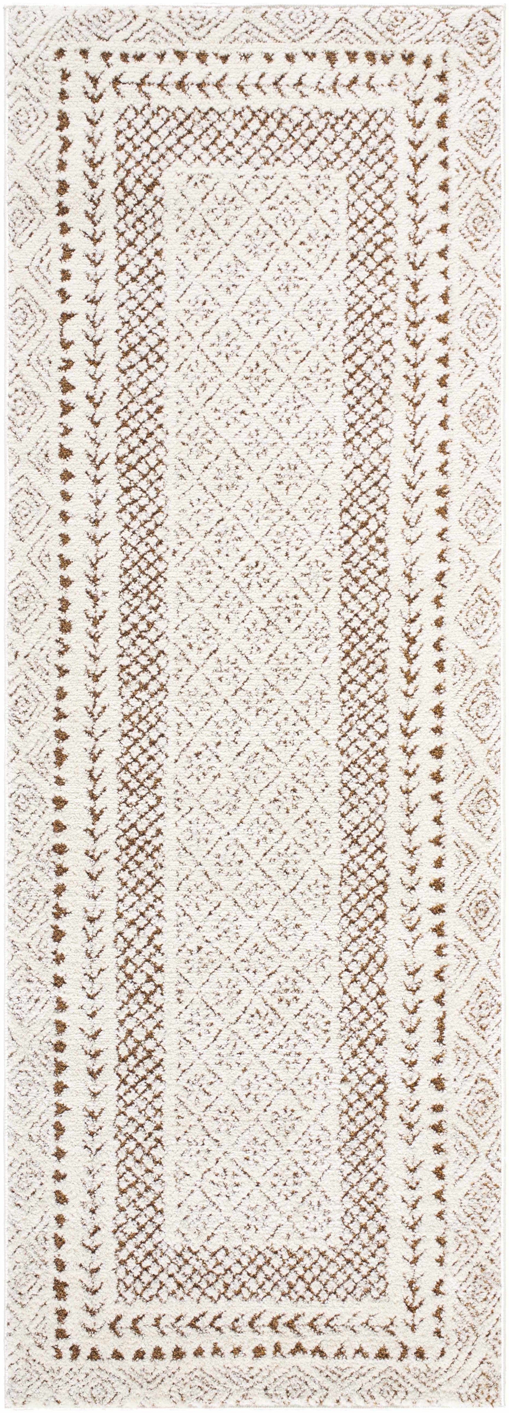 Julio Scandi Boho Area Rug - Brown - Ornate Home