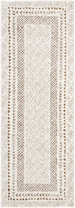 Julio Scandi Boho Area Rug - Brown - Ornate Home
