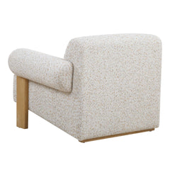 Juncture White Upholstered Accent Chair - Ornate Home