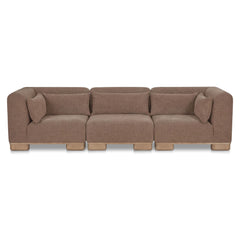 June Dark Brown Modular Sofa - Ornate Home