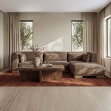 June Dark Brown Slipper Chair - Ornate Home