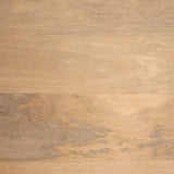 June Light Brown Wood with Fluting Square Coffee Table - Ornate Home