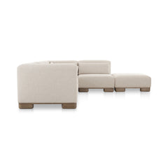 June Oatmeal Dream Modular Sectional - Ornate Home