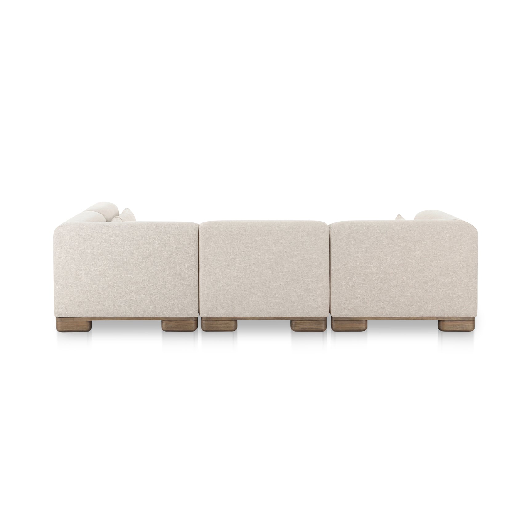 June Oatmeal Dream Modular Sectional - Ornate Home