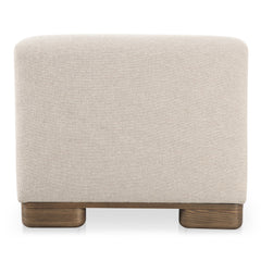 June Oatmeal Slipper Chair - Ornate Home
