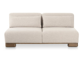 June Oatmeal Sofa - Ornate Home