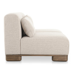 June Oatmeal Sofa - Ornate Home