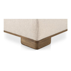 June Oatmeal Sofa - Ornate Home