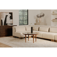 June Oatmeal Sofa - Ornate Home