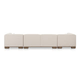 June Oatmeal U Shaped Modular Sectional - Ornate Home