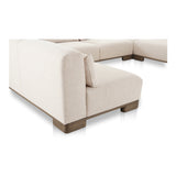 June Oatmeal U Shaped Modular Sectional - Ornate Home