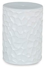 Jungrove White Stool (Online Special Price) - Ornate Home