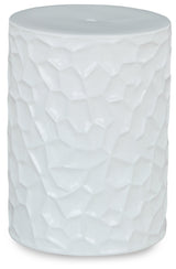 Jungrove White Stool (Online Special Price) - Ornate Home
