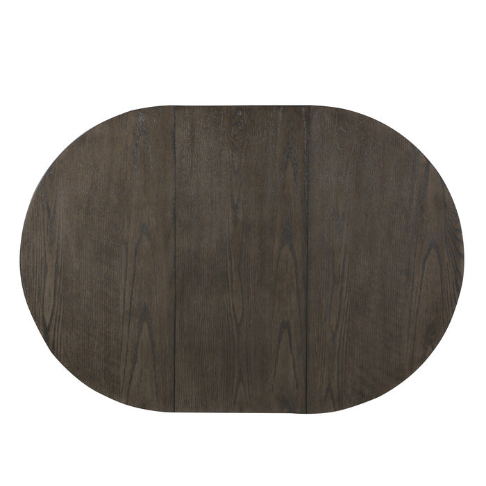 Junipero Antique White/Brown Extendable Counter Height Table - Ornate Home