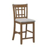 Junipero Beige Counter Height Chair - Ornate Home