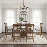 Junipero Beige Counter Height Chair - Ornate Home
