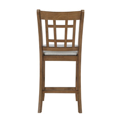 Junipero Beige Counter Height Chair (Set of 2) - Ornate Home