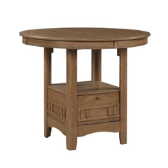 Junipero Brown Round/Oval Counter Height Table - Ornate Home