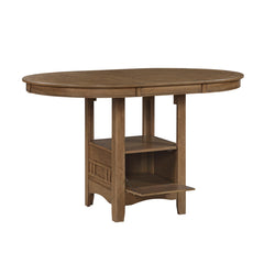 Junipero Brown Round/Oval Counter Height Table - Ornate Home