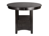 Junipero Espresso Extendable Counter Height Table - Ornate Home