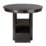 Junipero Espresso Extendable Counter Height Table - Ornate Home