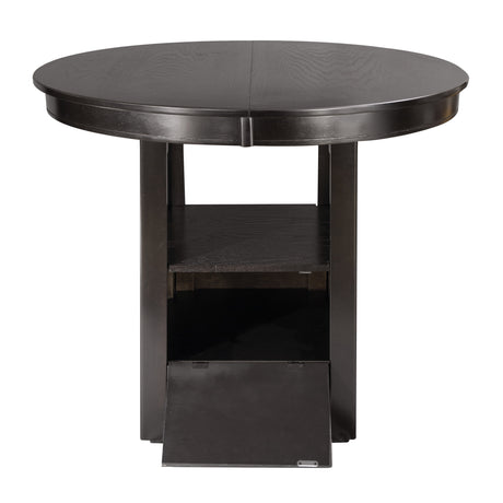 Junipero Espresso Extendable Counter Height Table - Ornate Home