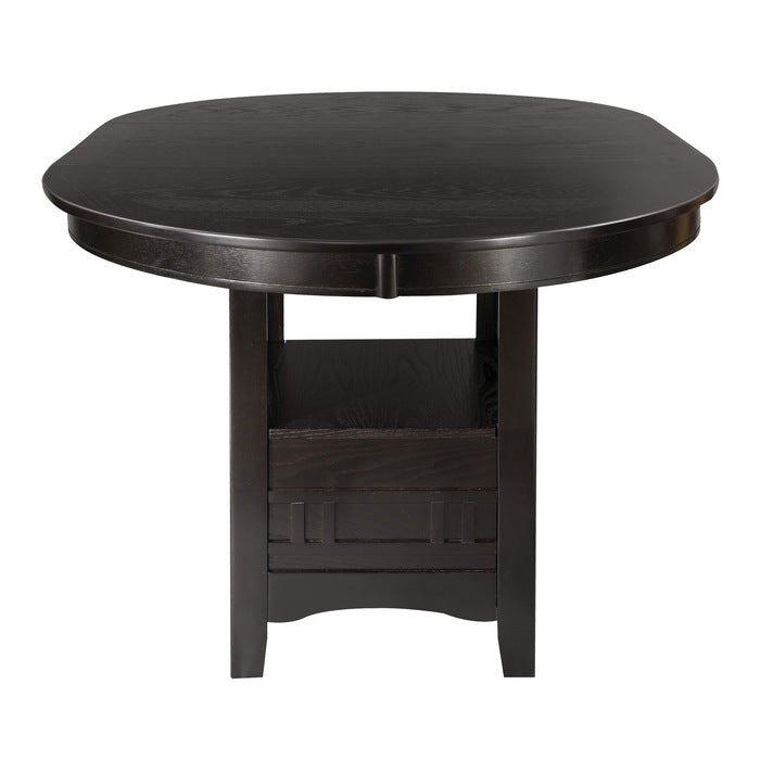 Junipero Espresso Extendable Counter Height Table - Ornate Home
