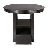 Junipero Espresso Extendable Counter Height Table - Ornate Home