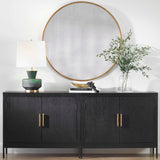 Junius Round Gold Mirror - Ornate Home