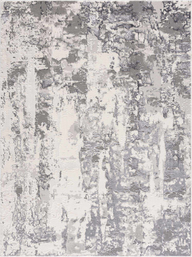 Junko Gray & Blue Marble Area Rug - Clearance - Ornate Home