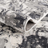 Junko Gray & Blue Marble Area Rug - Clearance - Ornate Home