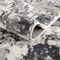 Junko Gray & Blue Marble Area Rug - Clearance - Ornate Home