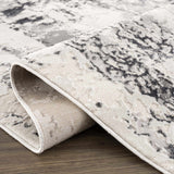 Junko Gray & Blue Marble Area Rug - Clearance - Ornate Home