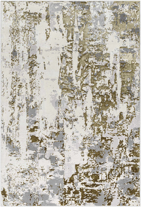 Junko Gray & Green Marble Area Rug - Clearance - Ornate Home