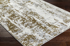 Junko Gray & Green Marble Area Rug - Clearance - Ornate Home