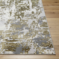 Junko Gray & Green Marble Area Rug - Clearance - Ornate Home